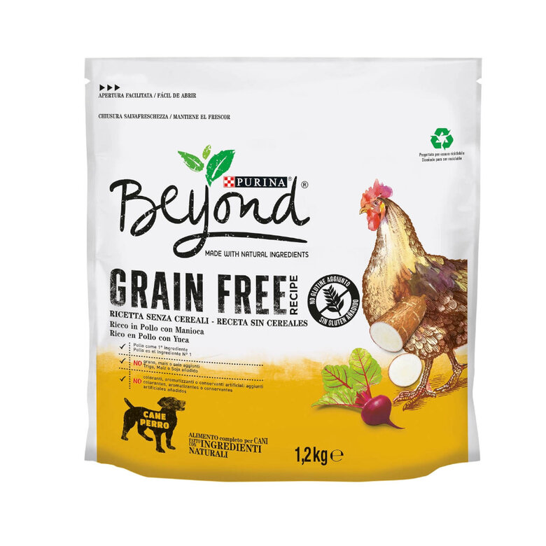 Purina Beyond Grain Free frango ração para cães, , large image number null